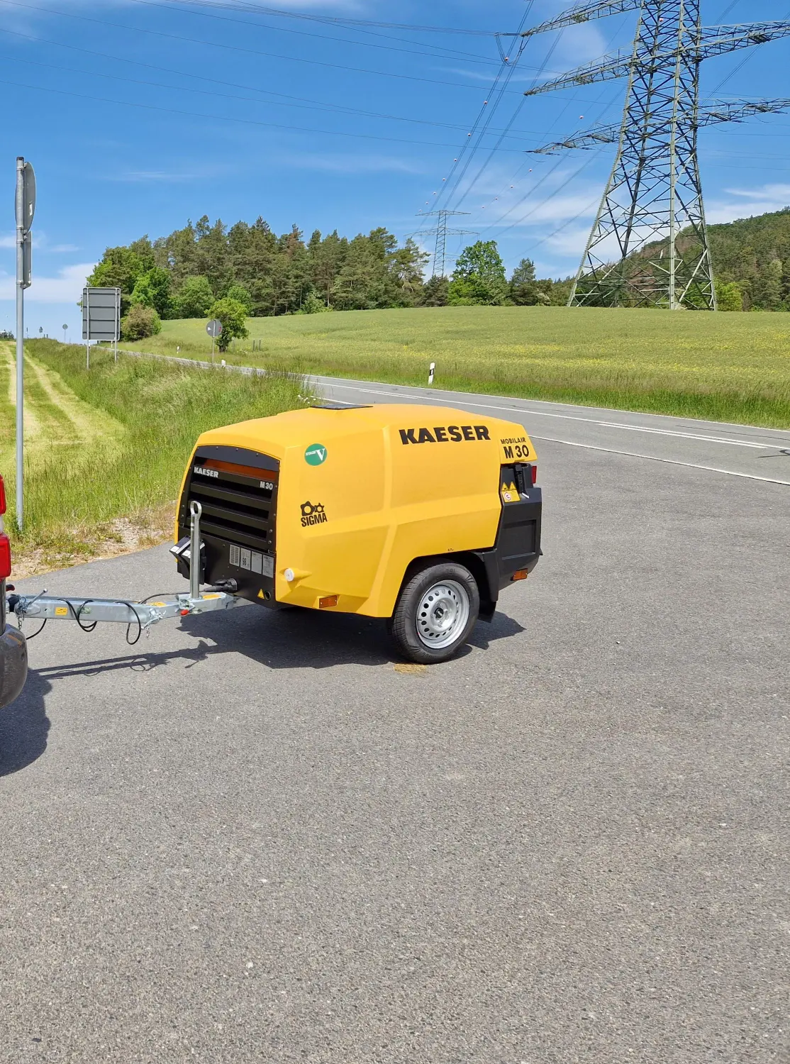 Kaeser Baustellenkompressor M30 von MAXIM-TECH GmbH